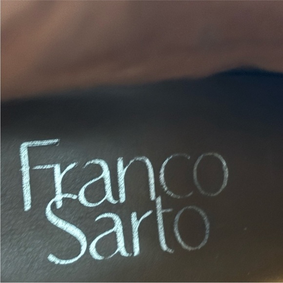 Franco Sarto Amsterdam Ankle Wedge Cream Leather Booties size 6.5 - Picture 5 of 10
